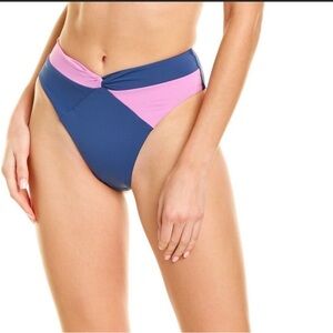 L*Space Nancy Lee Bitsy Cut Bikini Bottom NWOT Size S